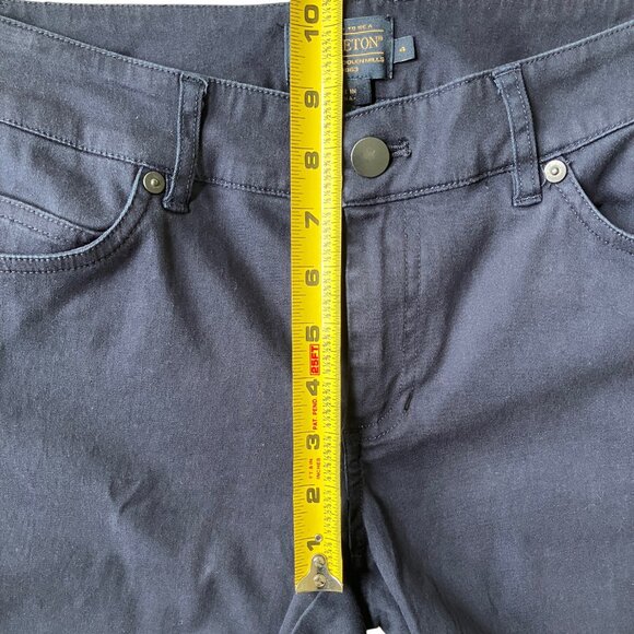 Pendleton Navy Blue Pants Women 4  Slim Fit Stretch Mid Rise Casual - Picture 6 of 14